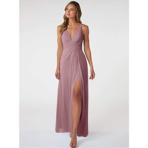 AZAZIE Marne Allure Dress Dusty Rose